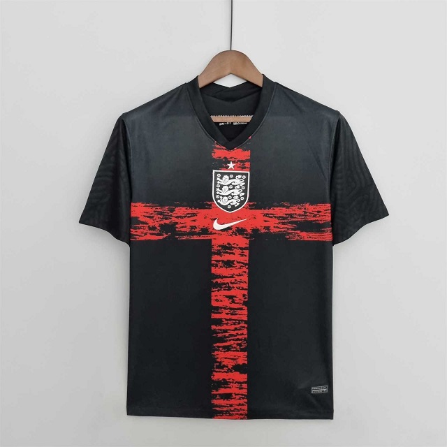 AAA Quality England 2022 Black/Red Training Jersey